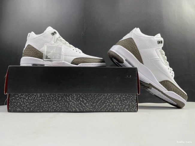 Rep Husky Mocha 136064-122 (2018) Jordan Retro 3 Air 0721